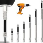 6pcs High-Magnetic Screwdriver Drill Bit Set, Anti-Slip Magnetic Electric Screwdriver Set, Universal Strong Magnetic Durability Screwdriver Drill Bit Set, 25 50 65 70 90 150mm