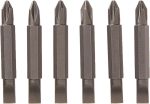 Screwdriver Set, #2 Phillips / No. 8 Slotted Double Ended Bit, 6-Pack (DW2024B6)