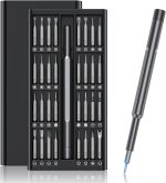 Precision Screwdriver Set 33-In-1 Small Screwdriver Set,Mini Screwdriver Kit Magnetic Professional Electronic Repair Tool for PC,Computer,Laptop,,Cell Phone,,Tablet,Watch,Glasses