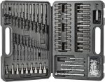 Drill Bit Set/Screwdriver Bit Set Combo, 109-Piece (BDA91109)