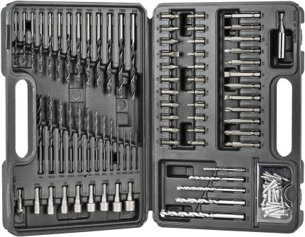 Drill Bit Set/Screwdriver Bit Set Combo, 109-Piece (BDA91109)